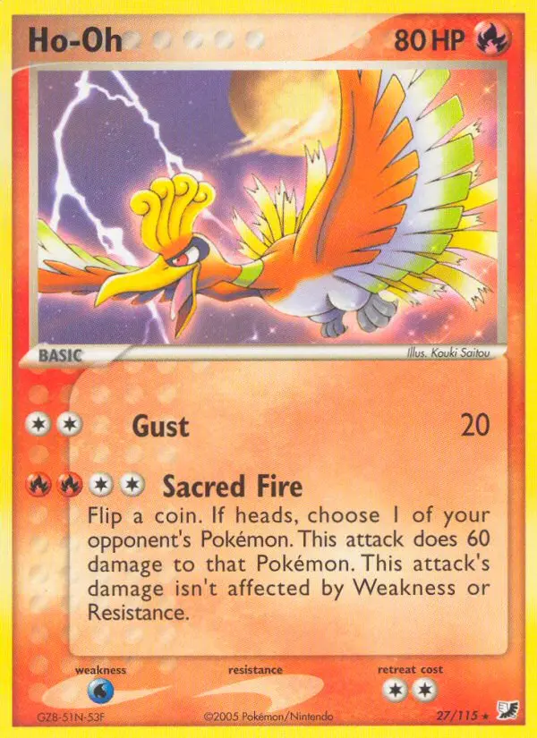 Ho-Oh, Normal
