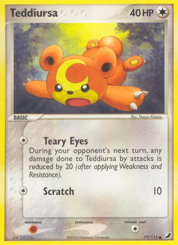 Teddiursa, Normal