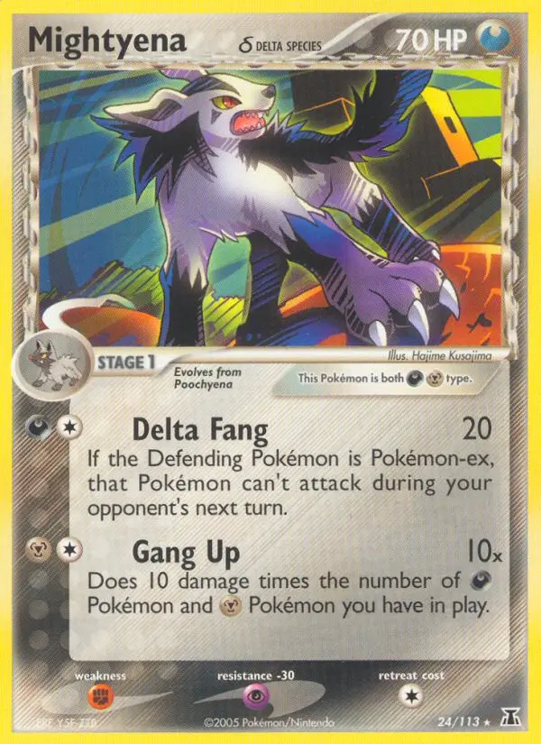 Mightyena δ, Normal · Delta Species