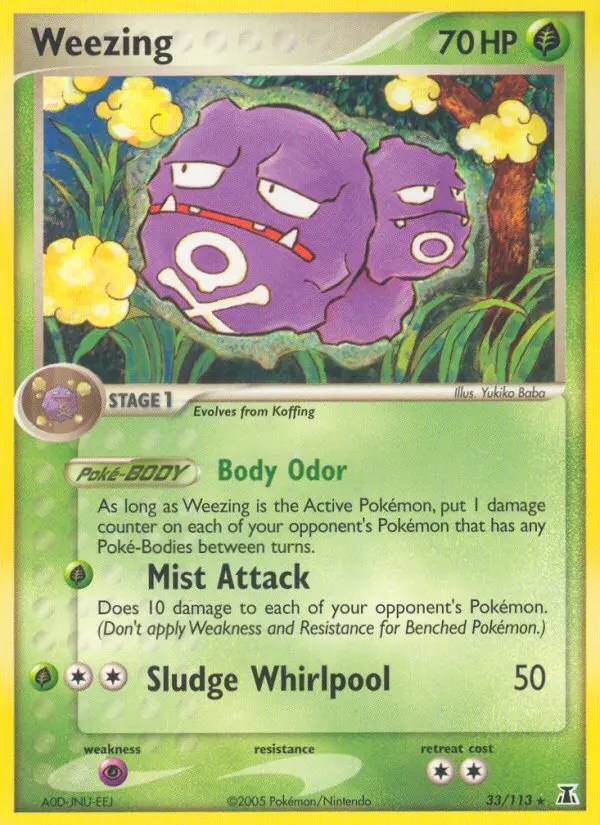 Weezing, Normal