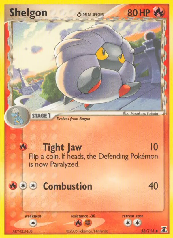 Shelgon δ, Normal · Delta Species