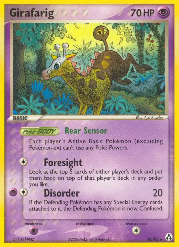 Girafarig, Normal