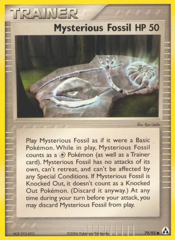 Mysterious Fossil, Normal