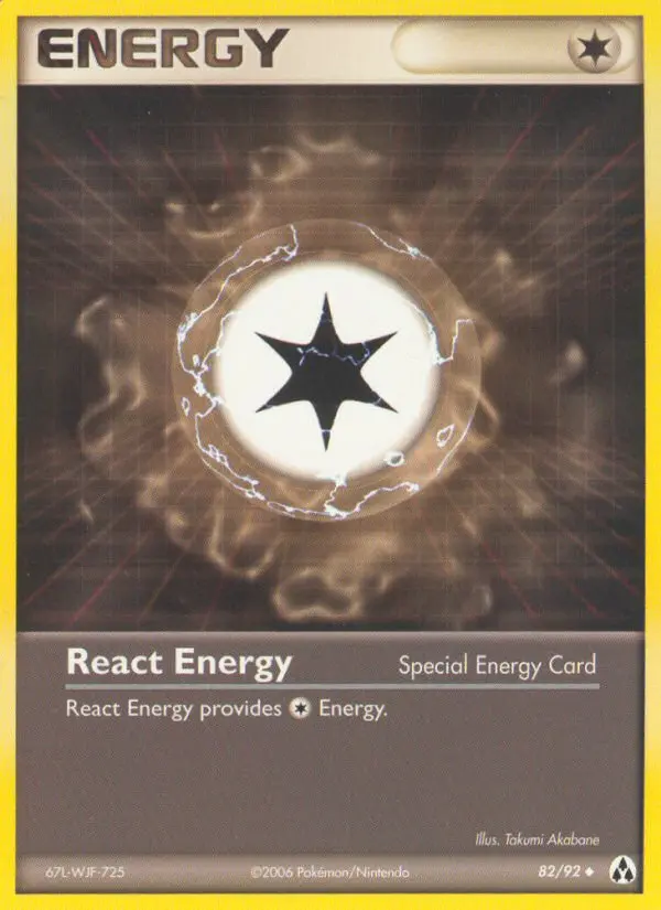 React Energy, Normal
