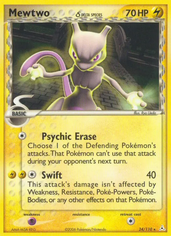 Mewtwo δ, Normal · Delta Species