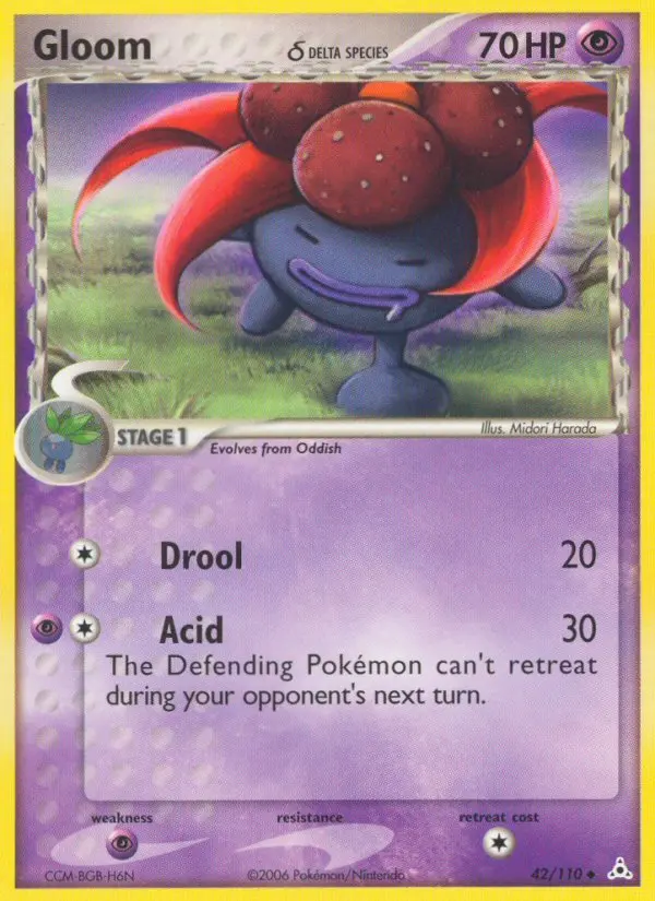 Gloom δ, Normal · Delta Species