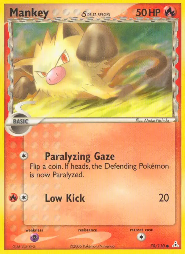 Mankey δ, Normal · Delta Species