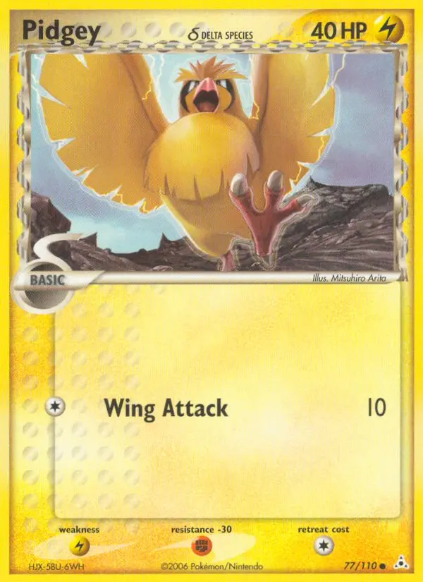 Pidgey δ, Normal · Delta Species