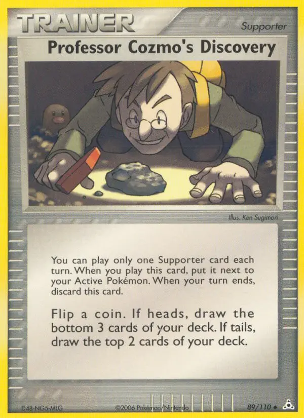 Professor Cozmo's Discovery, Normal
