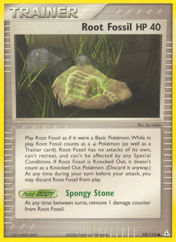 Root Fossil, Normal