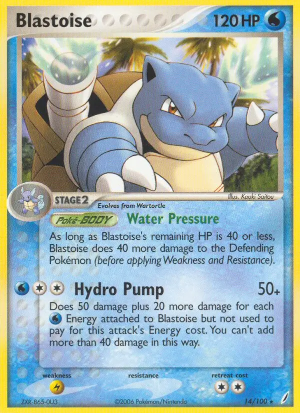Blastoise, Normal