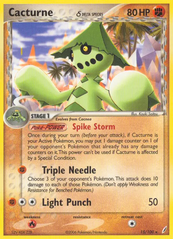 Cacturne δ, Normal · Delta Species