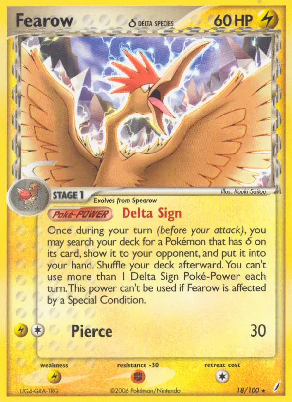 Fearow δ, Normal · Delta Species