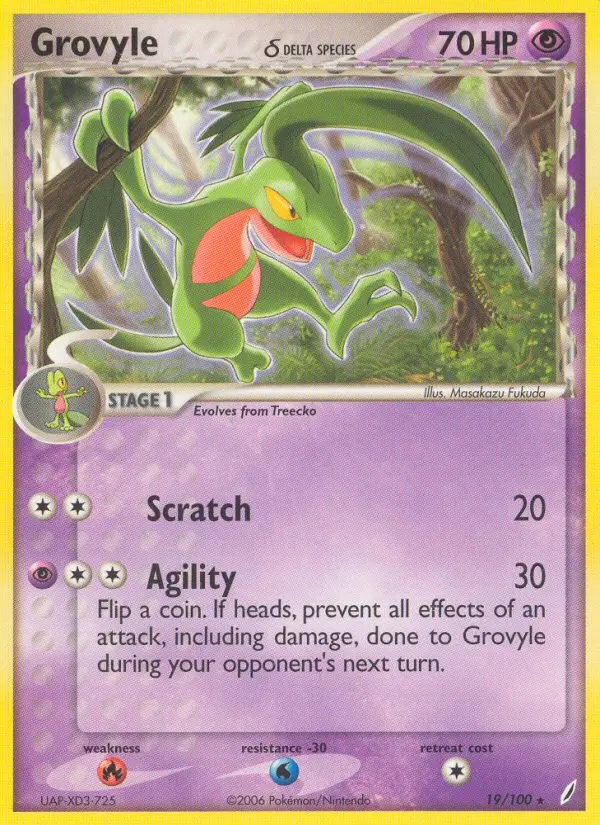 Grovyle δ, Normal · Delta Species
