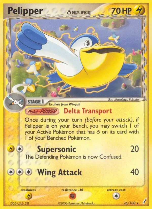 Pelipper δ, Normal · Delta Species