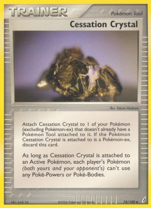 Cessation Crystal, Normal