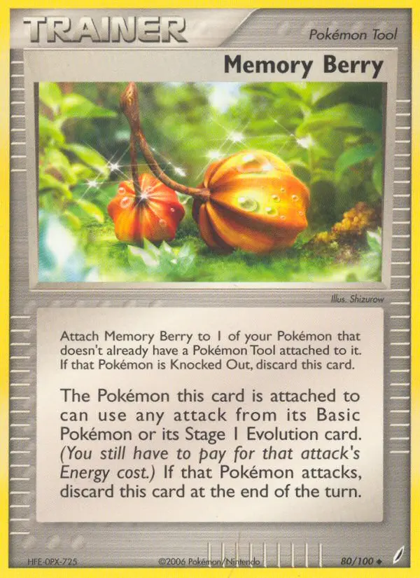 Memory Berry, Normal