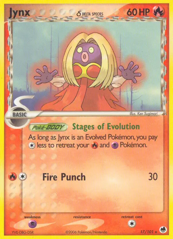 Jynx δ, Normal