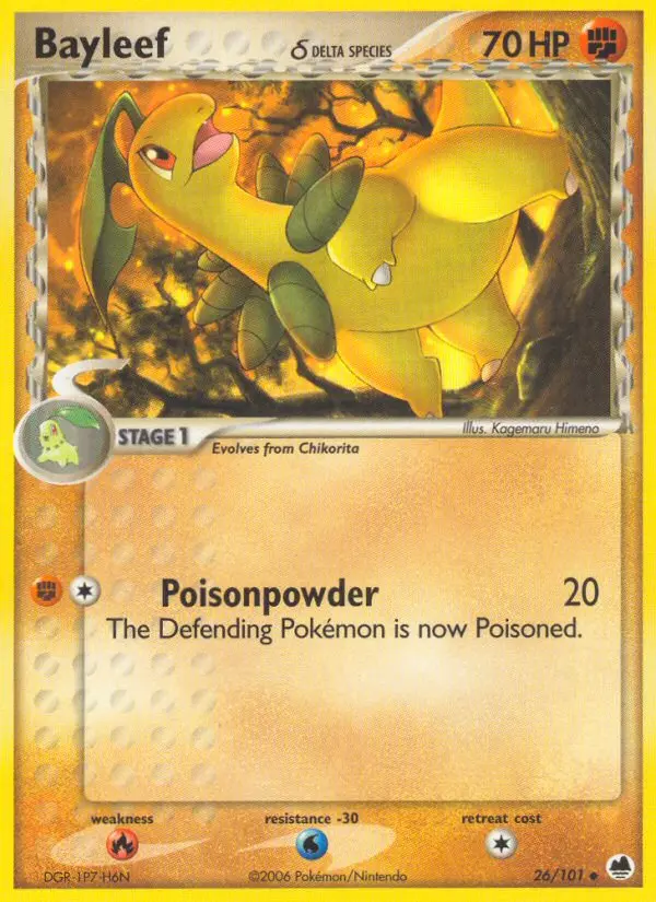 Bayleef δ, Normal · Delta Species