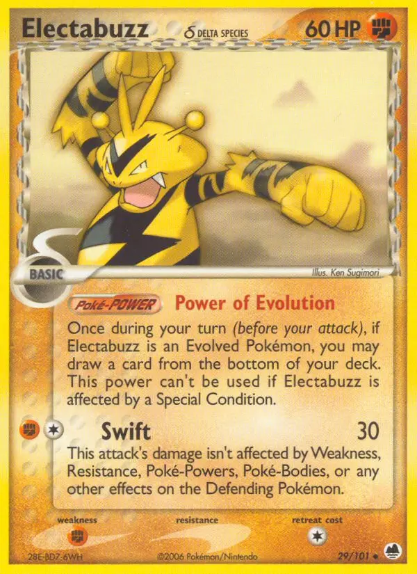 Electabuzz δ, Normal · Delta Species