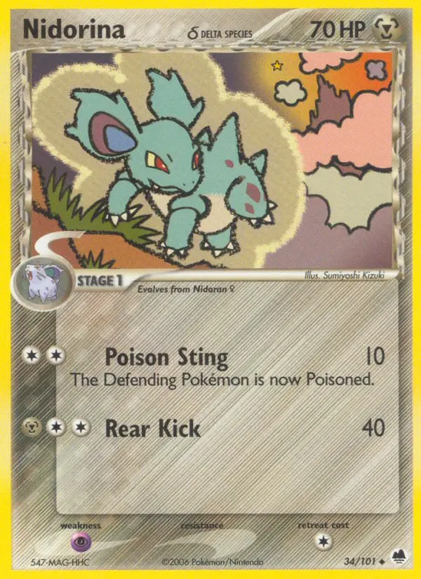 Nidorina δ, Normal · Delta Species