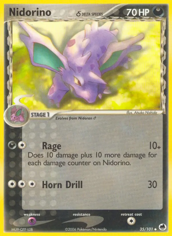 Nidorino δ, Normal · Delta Species