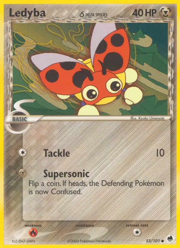 Ledyba δ, Normal · Delta Species