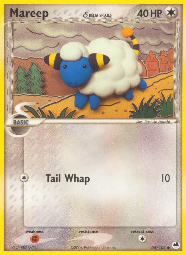 Mareep δ, Normal · Delta Species
