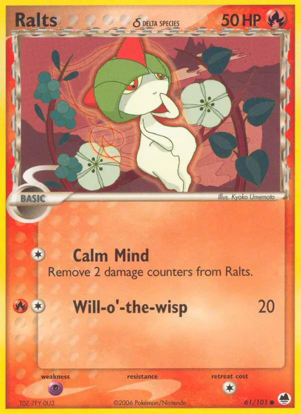 Ralts δ, Normal · Delta Species