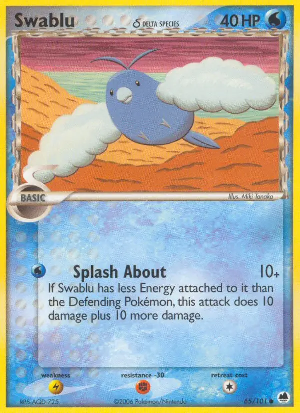 Swablu δ, Normal · Delta Species