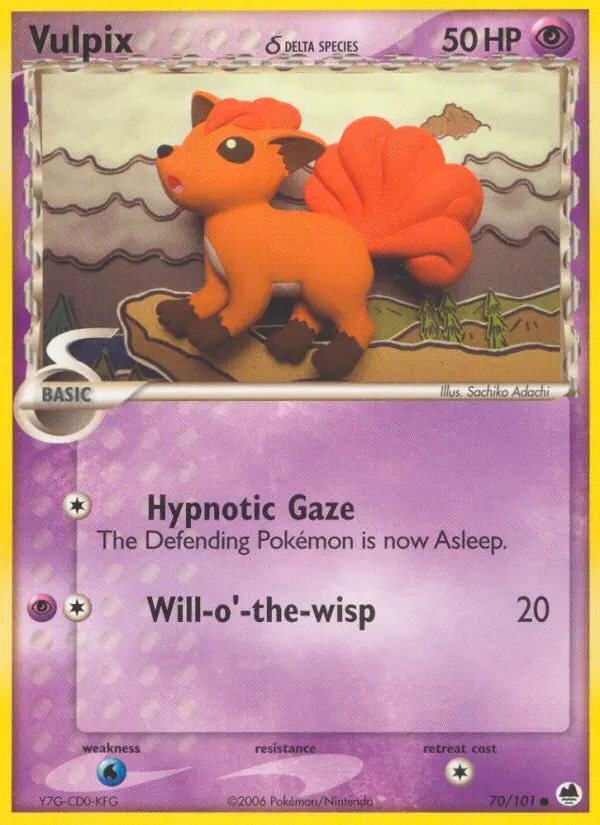 Vulpix δ, Normal · Delta Species