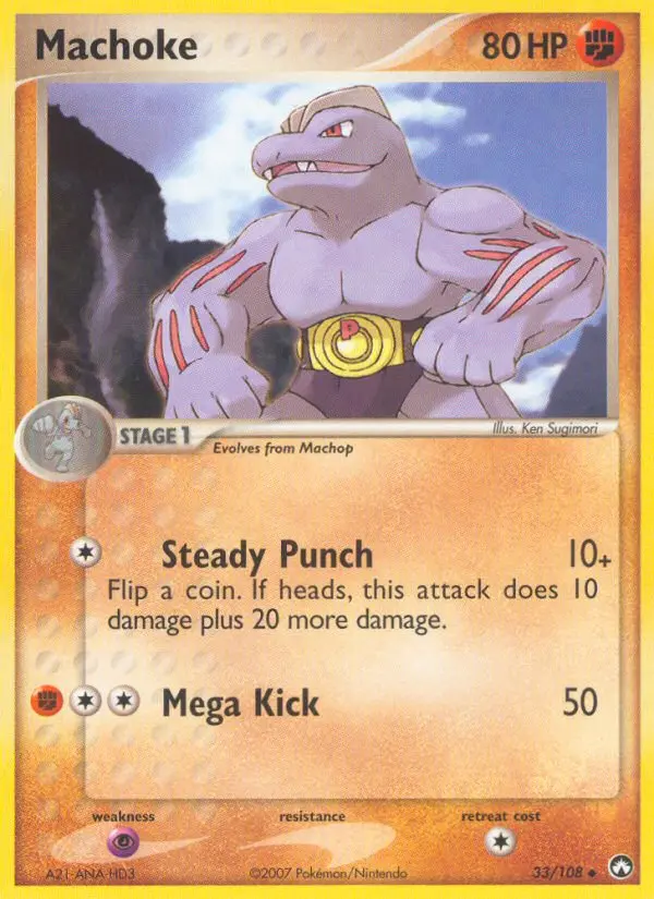 Machoke, Normal