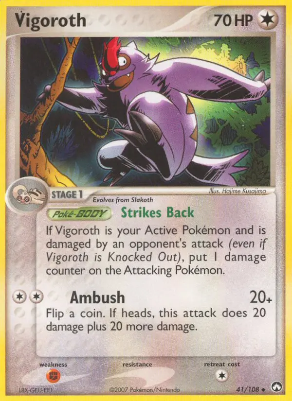 Vigoroth, Normal
