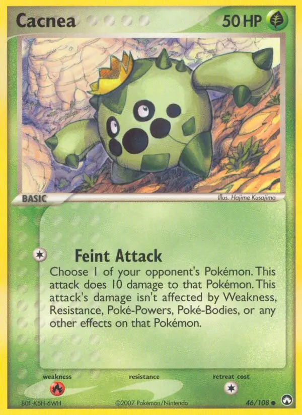 Cacnea, Normal