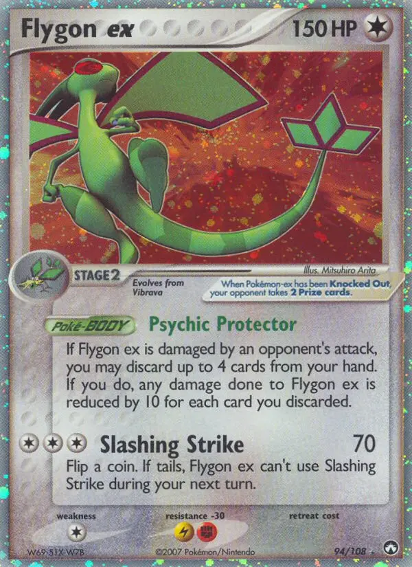 Flygon ex, Normal