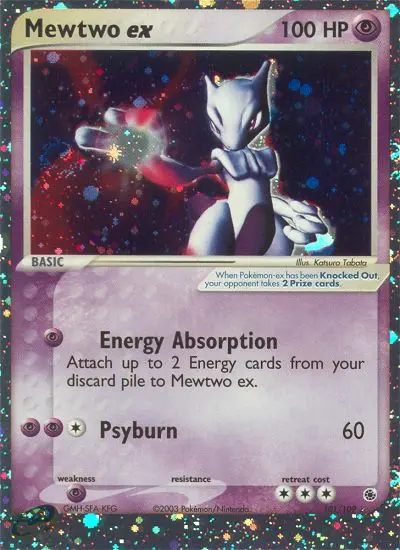 Mewtwo ex, Normal