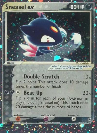 Sneasel ex, Normal