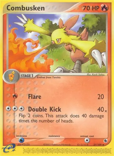 Combusken, Normal