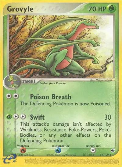 Grovyle, Normal