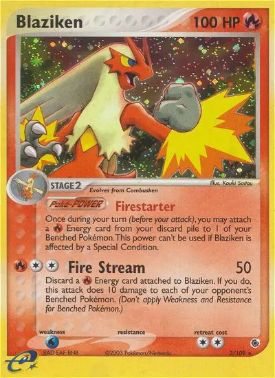 Blaziken, Holo