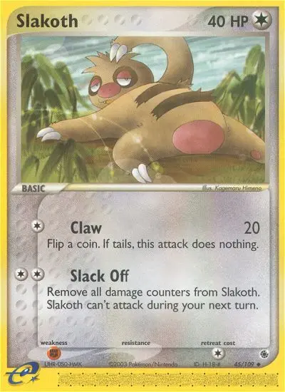 Slakoth, Normal