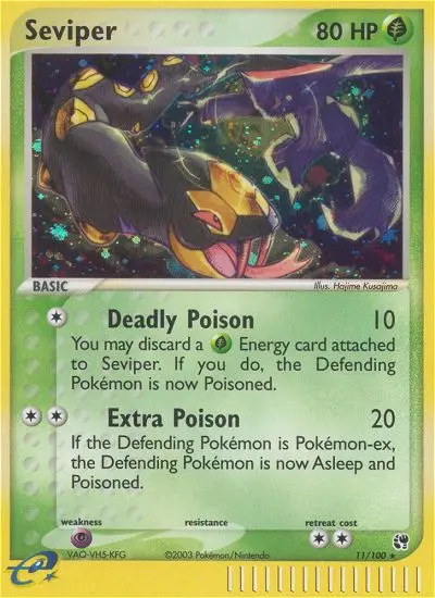 Seviper, Holo