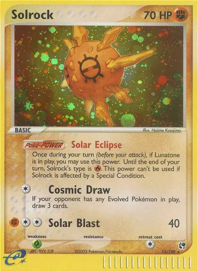 Solrock, Holo