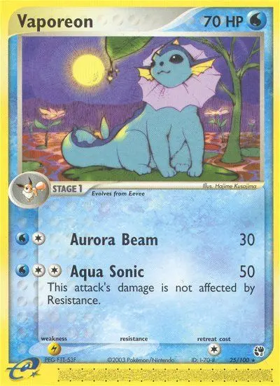Vaporeon, Normal