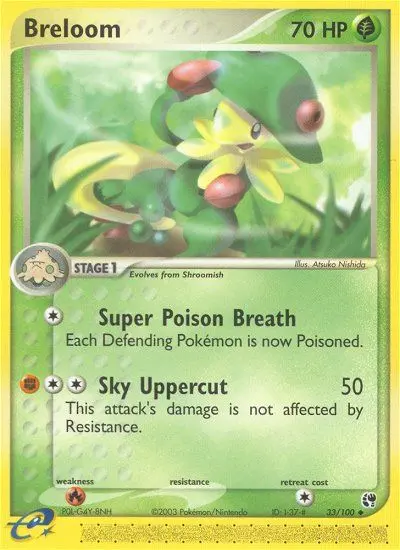 Breloom, Normal