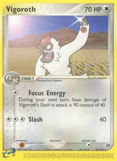 Vigoroth, Normal