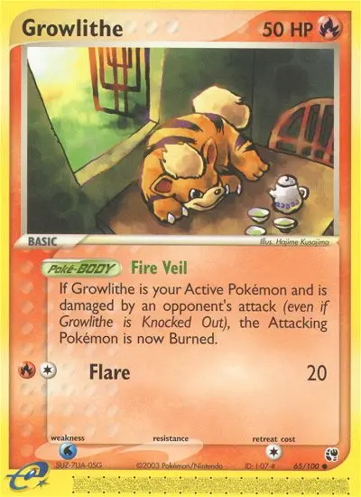 Growlithe, Normal