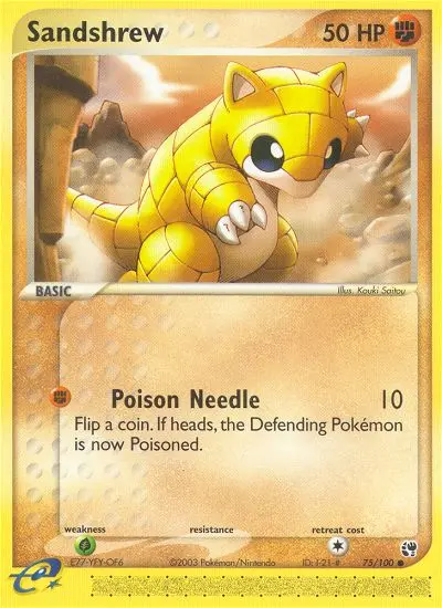 Sandshrew, Normal