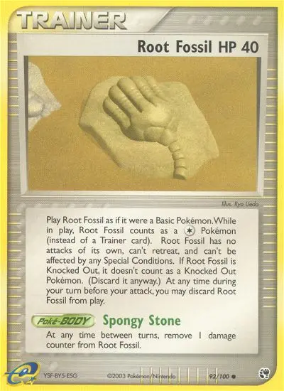 Root Fossil, Normal
