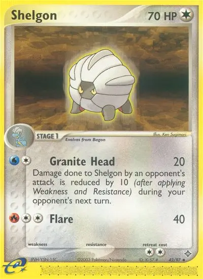 Shelgon, Normal